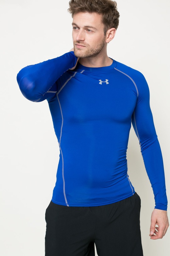 Under Armour - Tričko s dlouhým rukávem HeatGear® Armour Long Sleeve Compression Shirt 1257471 slim modrá 1257471