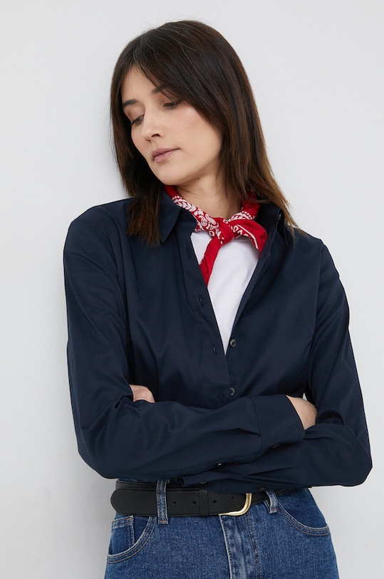 Tommy Hilfiger - Πουκάμισο slim σκούρο μπλε 1M87647510