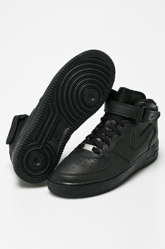 Nike Kids - Buty dziecięce AIR FORCE 1 MID 314195.004 czarny