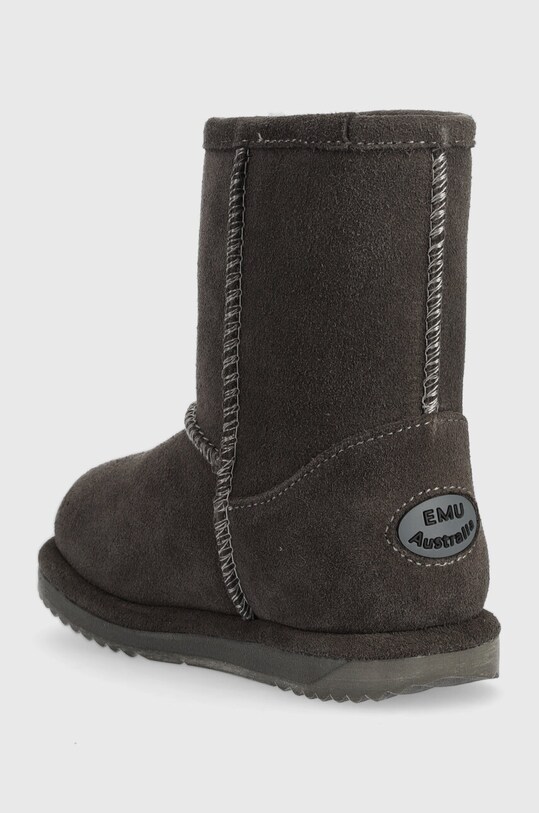 Дівчинка Emu Australia - Дитячі черевики Brumby Lo K10773.CHAR сірий