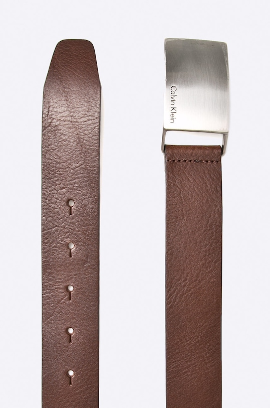 Calvin Klein Jeans - Pásek Mino Plaque K50K500758 hnedá AA00