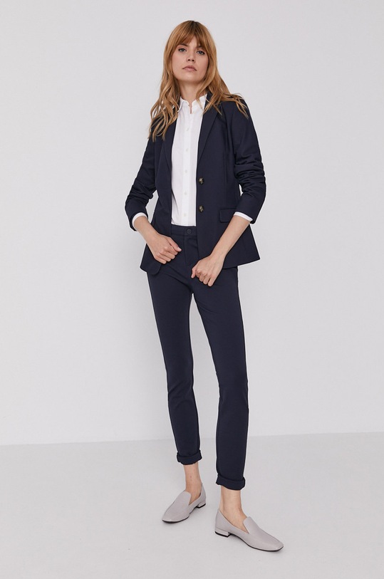 Tommy Hilfiger - Spodnie Imogen Como Rw WW0WW01345 WW0WW01345 granatowy AA00