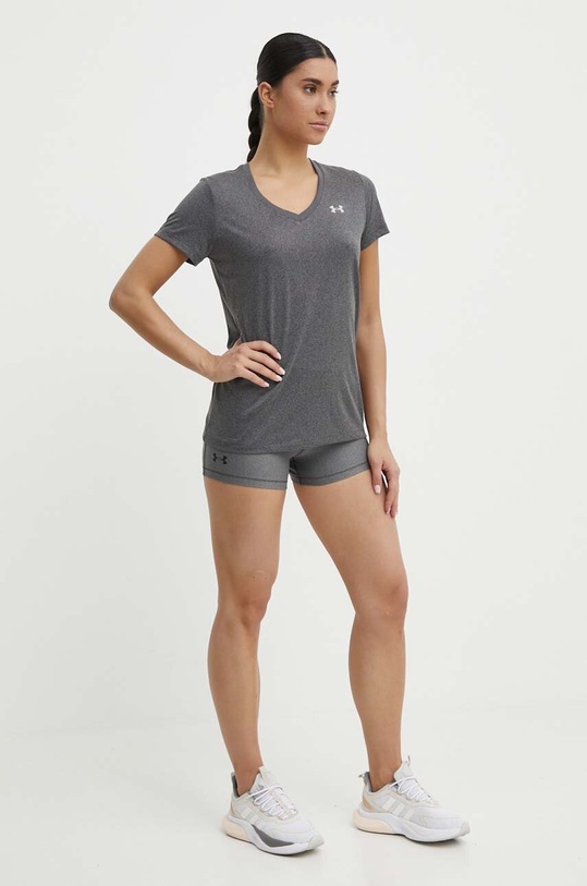 Under Armour edzős póló Tech 1255839 szürke SS23