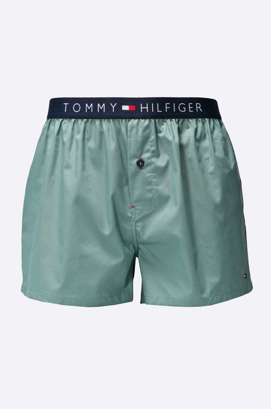 Tommy Hilfiger - Boxerky Woven Cotton voľné boxerky zelená 1U87905489