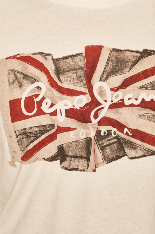 Pepe Jeans - Tričko s dlouhým rukávem PM501326 bílá