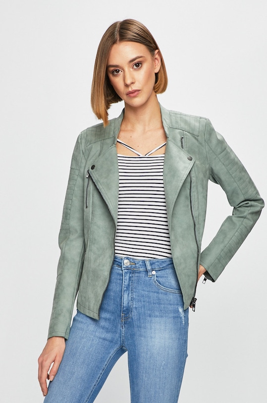 Only - Bunda Ava nezateplené zelená 15102997
