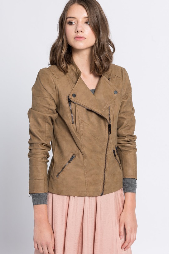 Only - Rövid kabát Ava nem szigetelt barna 15102997