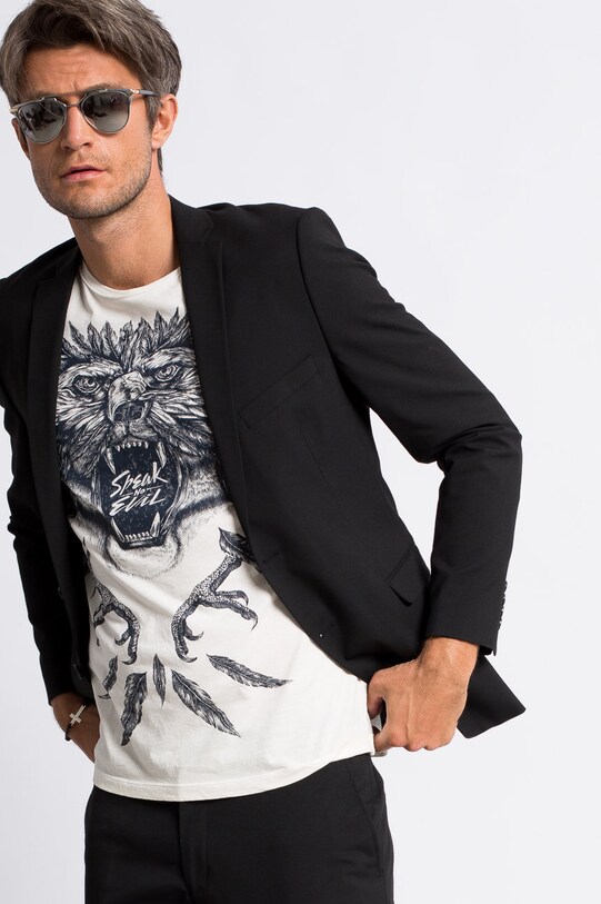 Selected Homme - Sako elegantné čierna 16051232