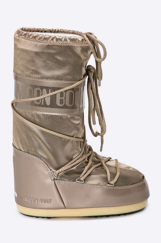 Moon Boot snow boots Glance Platinum textile beige 14016800.PLATINUM