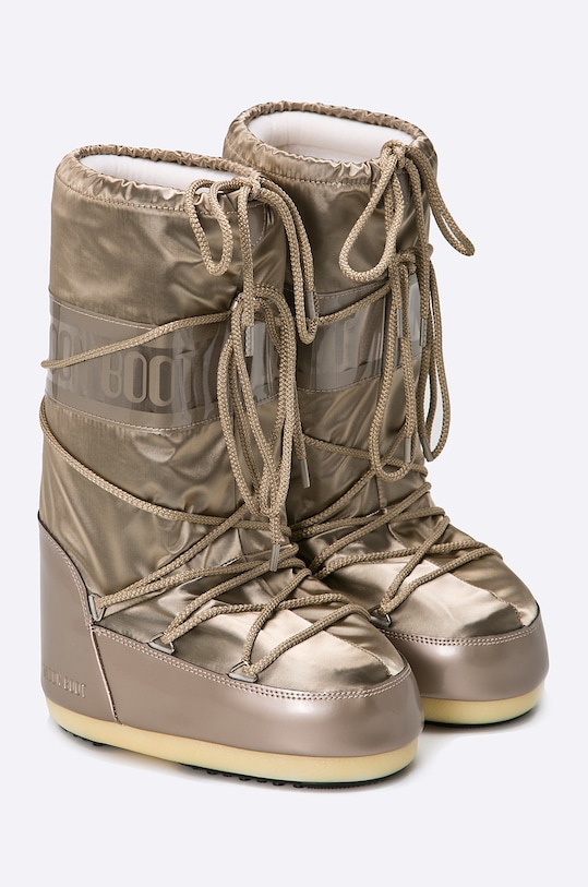 Moon Boot - Snehule Glance Platinum 14016800.PLATINUM béžová AW16