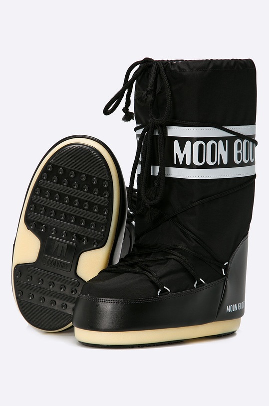 Moon Boot - Śniegowce 14004400.BLACK czarny