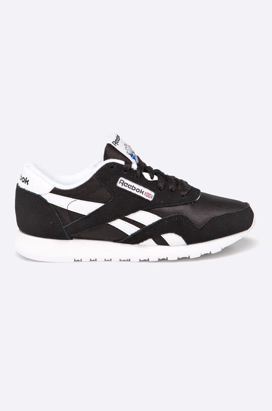 Boty Reebok CL Nylon semišová kůže černá 6606