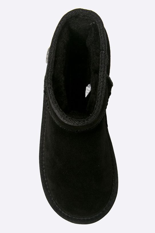 Detské semišové snehule Emu Australia K10103.BLAK