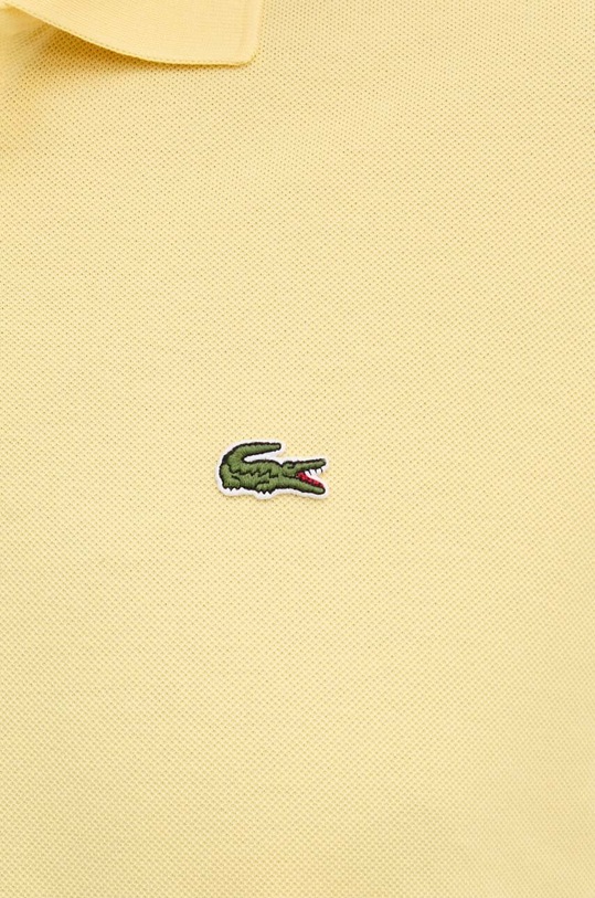 Lacoste polo bawełniane L1212 żółty