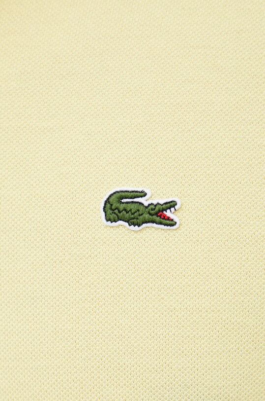 Бавовняне поло Lacoste L1212 жовтий