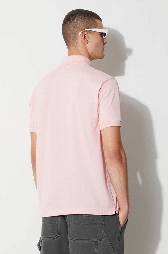 Clothing Lacoste cotton polo shirt L1212 pink