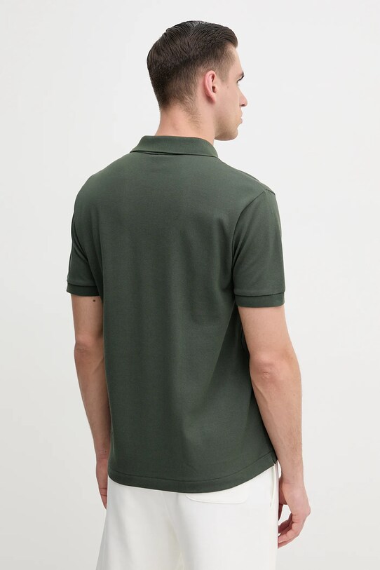 Îmbrăcăminte Lacoste polo de bumbac L1212 verde