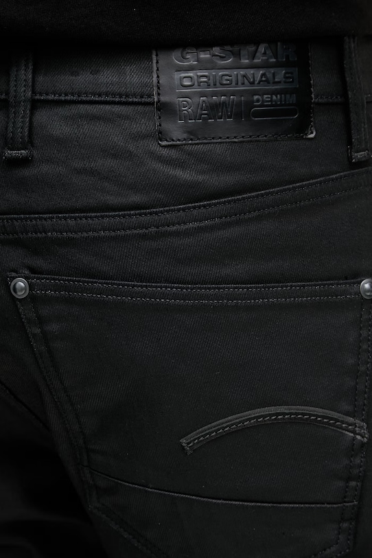 G-Star jeansy skinny męskie czarny 51010.7101.2967