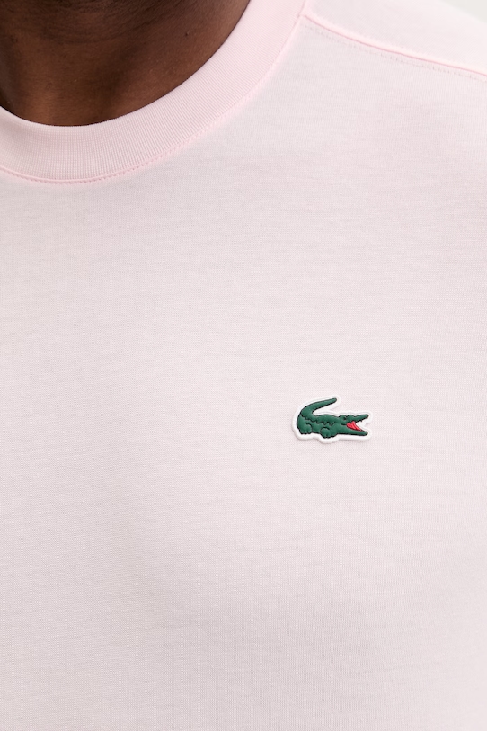 Lacoste t-shirt TH7618 różowy