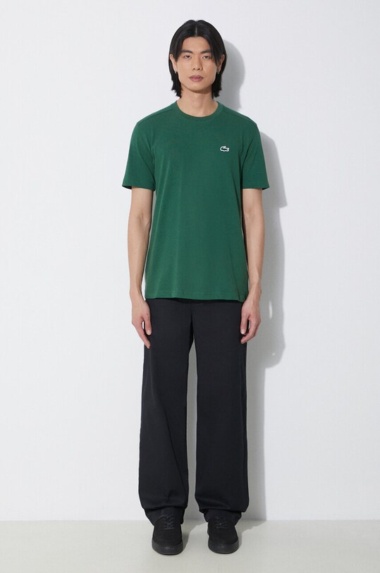 Μπλουζάκι Lacoste TH7618 πράσινο SS25