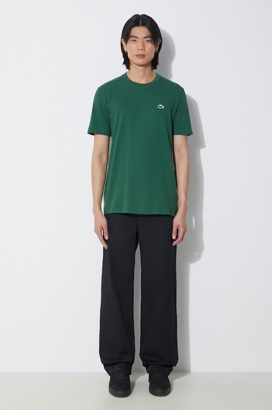 Lacoste t-shirt TH7618 green AW25