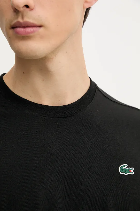 Μπλουζάκι Lacoste TH7618 μαύρο