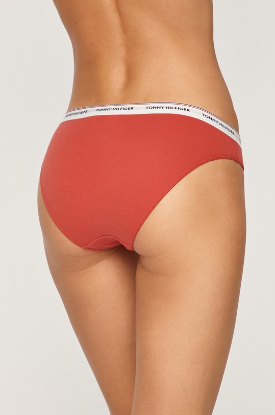 Tommy Hilfiger - Nohavičky (3-pak) ružová UW0UW00043.