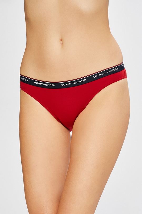 Tommy Hilfiger - Nohavičky (3-pak) UW0UW00043. červená AA00