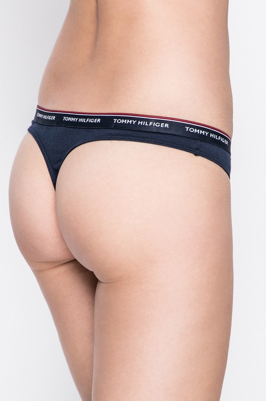 Tommy Hilfiger - Tangá (3-pak) tmavomodrá UW0UW00048.