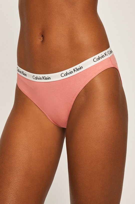 Calvin Klein Underwear - Nohavičky (3-pak) nohavičky ružová 000QD3588E