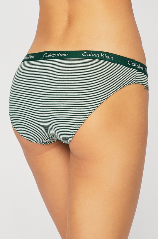 Kalhotky Calvin Klein Underwear (3 pack) zelená 000QD3588E