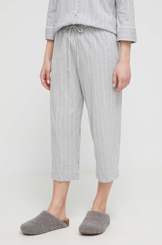 Îmbrăcăminte Lauren Ralph Lauren pijamale de bumbac I819702 gri