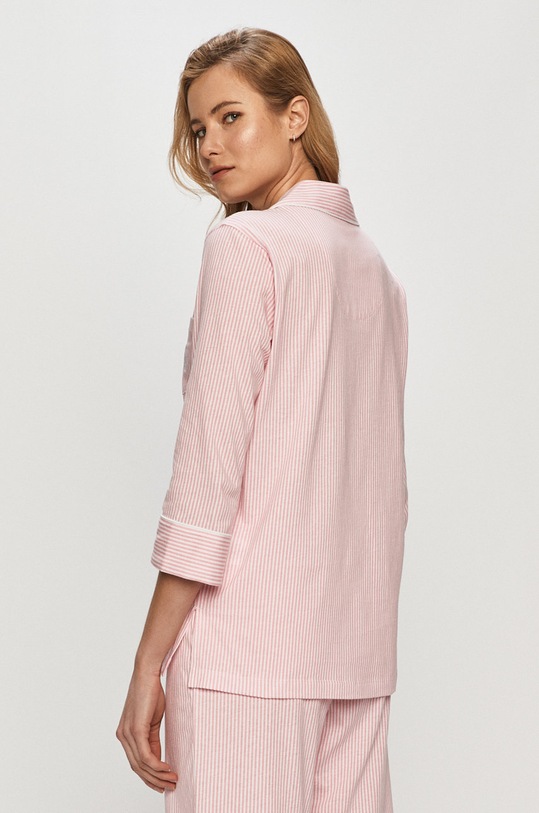 Lauren Ralph Lauren piżama bawełniana różowy I819702