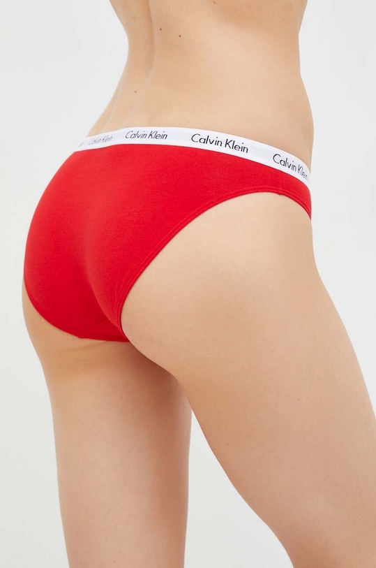 Nohavičky Calvin Klein Underwear 0000D1618E červená AA00