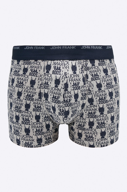 John Frank - Bokserki bokserki dopasowane szary JFB108