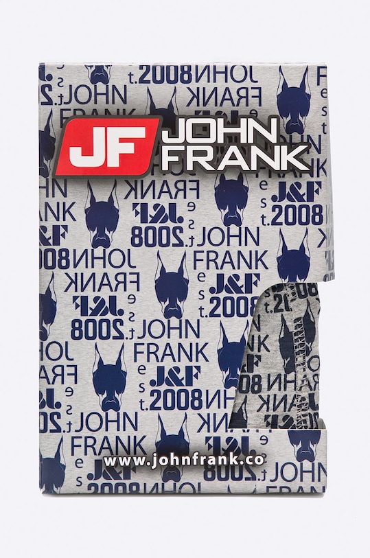 Odzież John Frank - Bokserki JFB108 szary