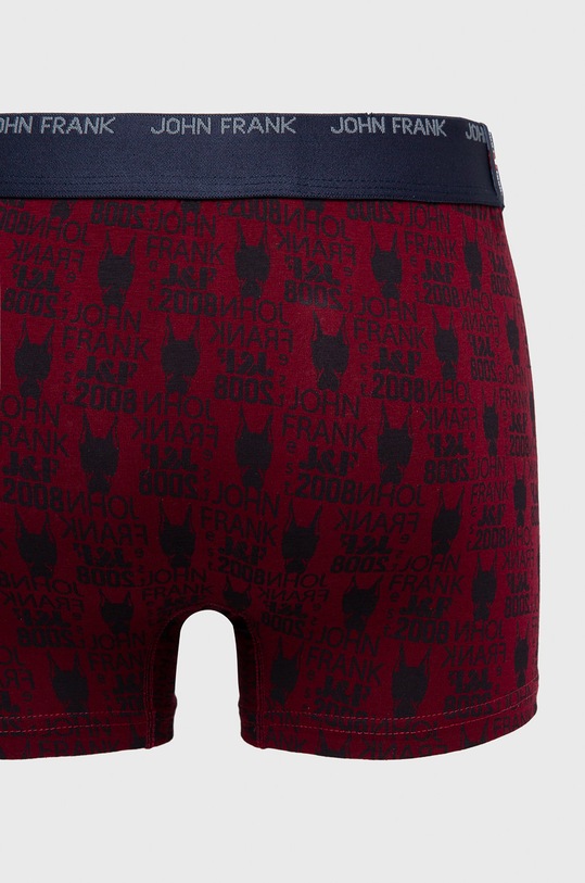 John Frank - Bokserki JFB108 bordowy AA00