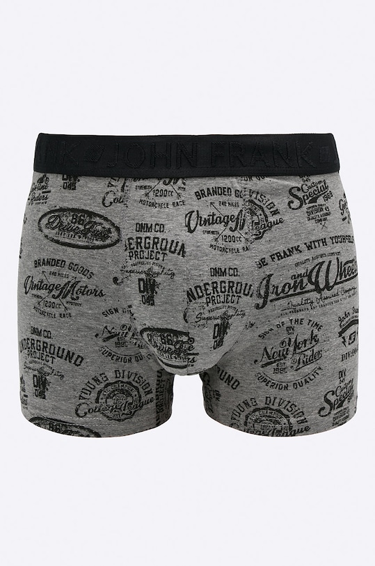 John Frank - Bokserki (3-pack) JF3BCA05 szary AA00