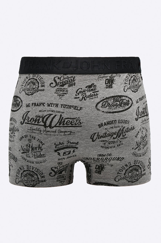 John Frank - Bokserki (3-pack) JF3BCA05 szary