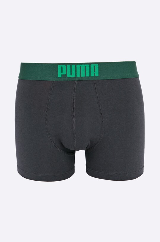 Puma - Boxerky Puma Placed logo boxer 2p green (2-pak) 90651904 90651904 zelená AW17