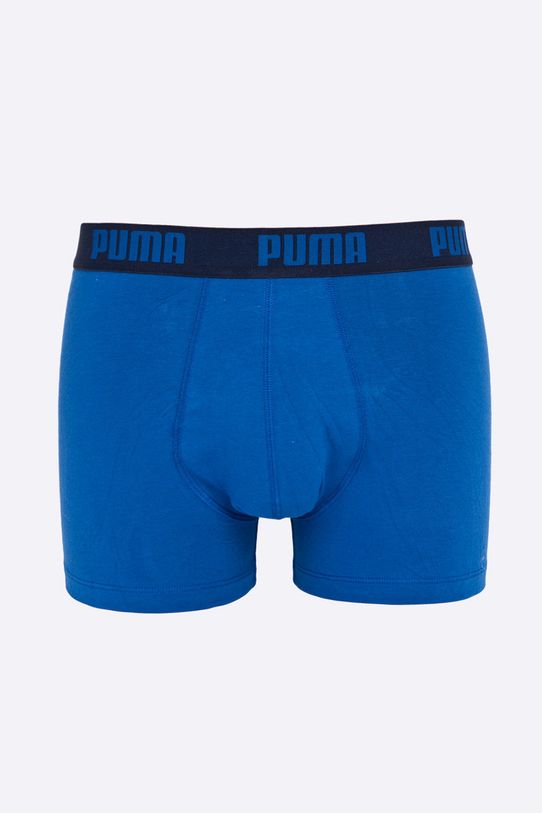 Puma - Bokserice Puma Basic Boxer 2P true blue (2-pack) uske bokserice mornarsko plava 88886960