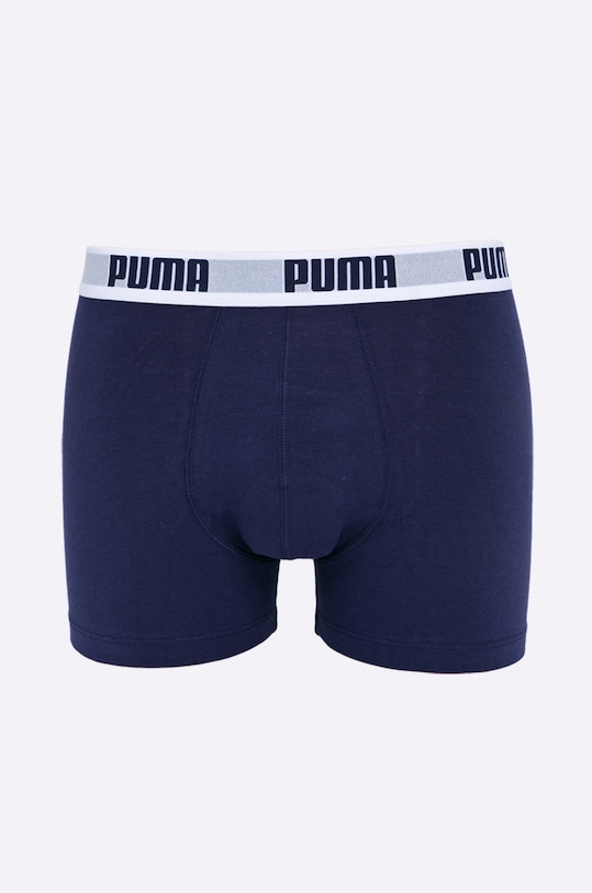 Puma - Bokserki Puma Basic Boxer 2P true blue (2-pack) 88886960 88886960 granatowy AW17