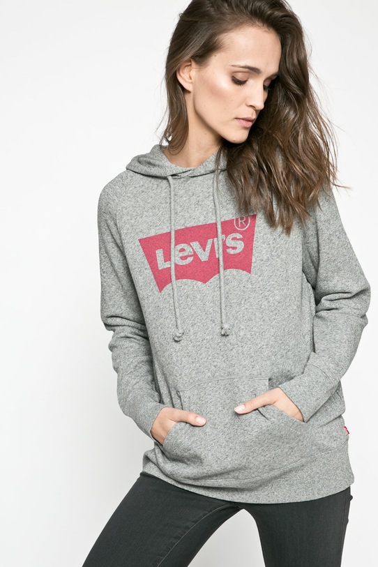 Levi's - Majica print siva WW0WW19210