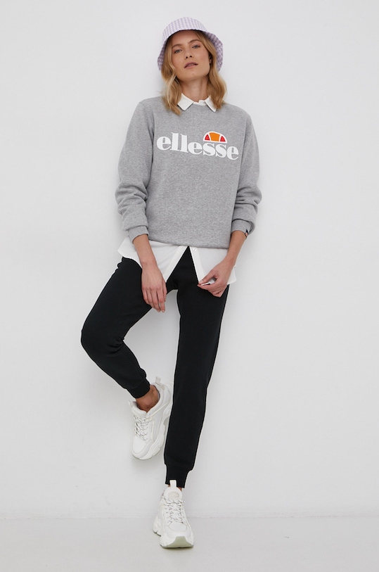 Dukserica Ellesse bez kapuljače siva SGS03238
