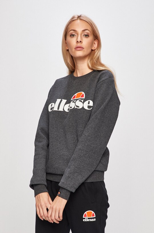 Mikina Ellesse bez kapuce šedá SGS03238