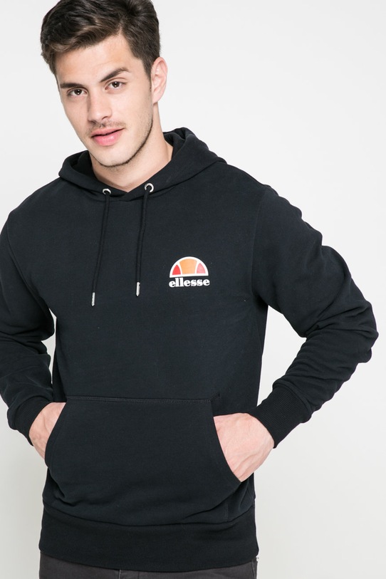 Ellesse bluza z kapturem czarny shs02216