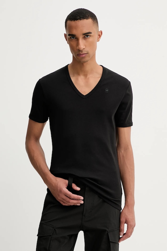 G-Star tricou (2-pack) Base uni negru D07207.124.990