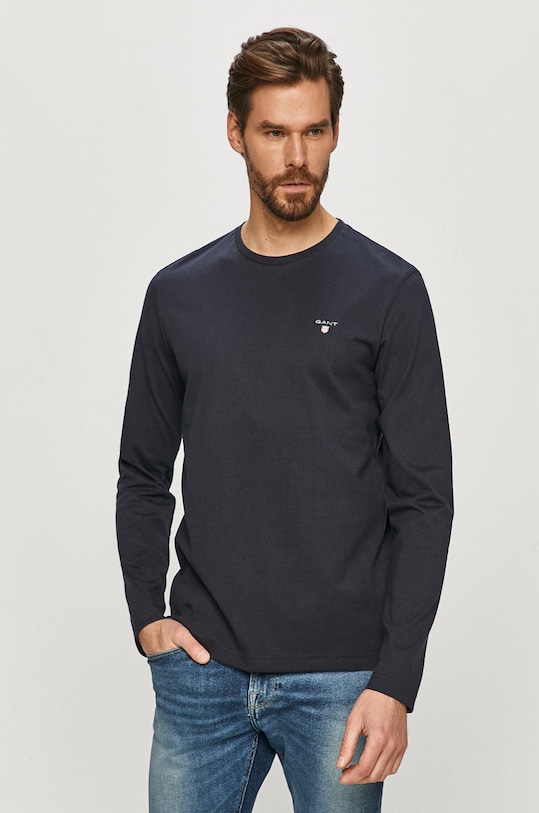 Gant - Longsleeve 234502 bawełna granatowy 234502