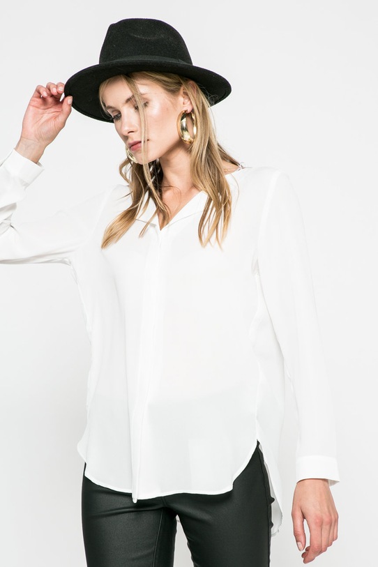 Vila - Koszula regular biały 14044253