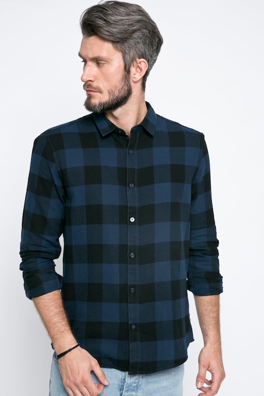 Only & Sons - Košeľa regular tmavomodrá 22007112